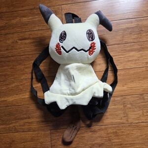 Pokémon Mimikyu Plush Backpack Bag Soft Toy Kids Anime Cosplay Kawaii